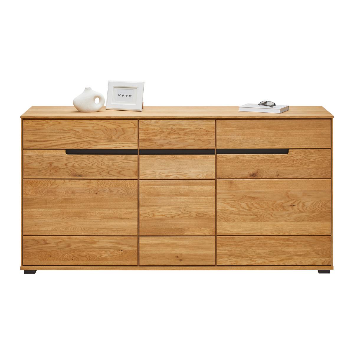 Sideboard Lola Wildeiche - LIFESTYLE, Holz/Kunststoff (162,5/82,5/40,5cm) - ecoTree