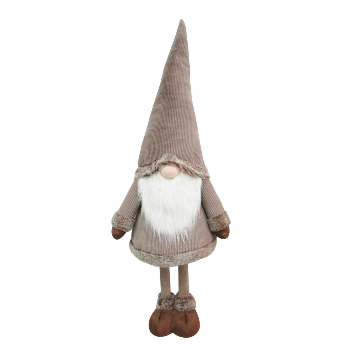 Manó Eddy - fehér/világosbarna, Konventionell, műanyag/kő (37/100/27cm) - Mömax