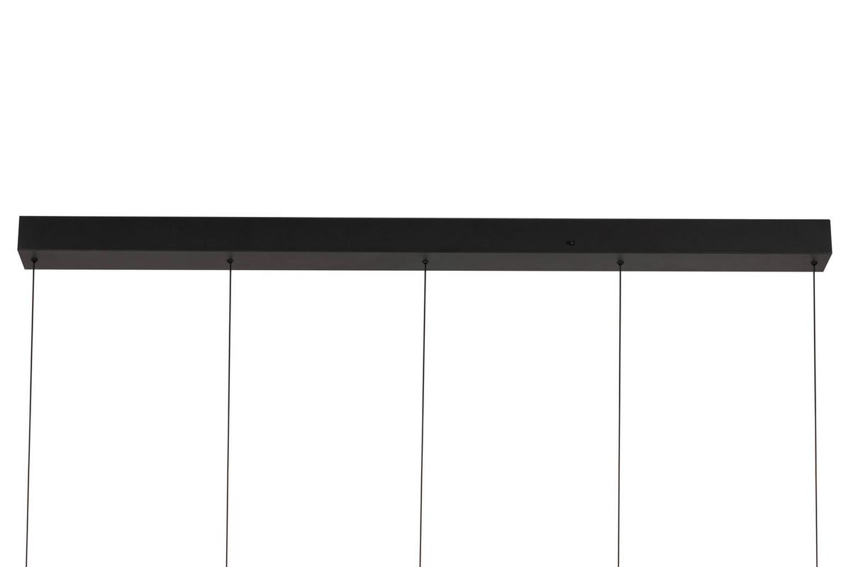 LAMPA WISZĄCA LED NUSAKAN *SBN* - czarny, Design, tworzywo sztuczne/metal (128/16/150cm) - Novel