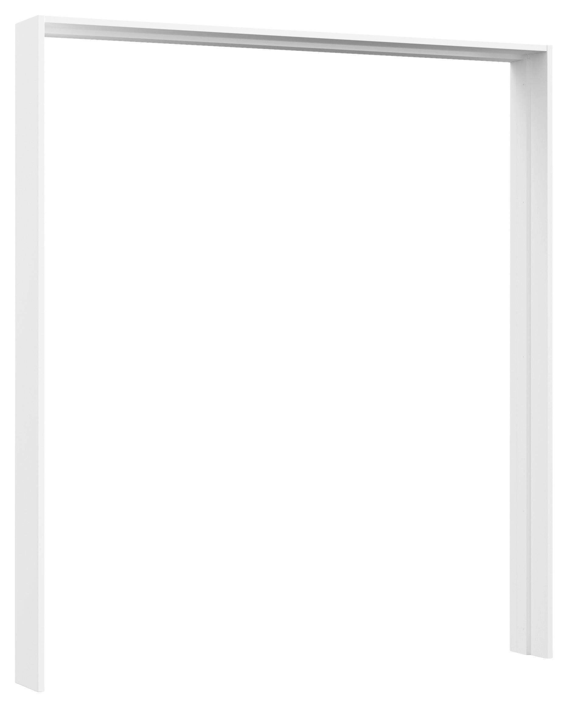 Passerpartout Elara Weiss - Weiss, Konventionell, Holzwerkstoff (189/214/23cm) - Premium Living