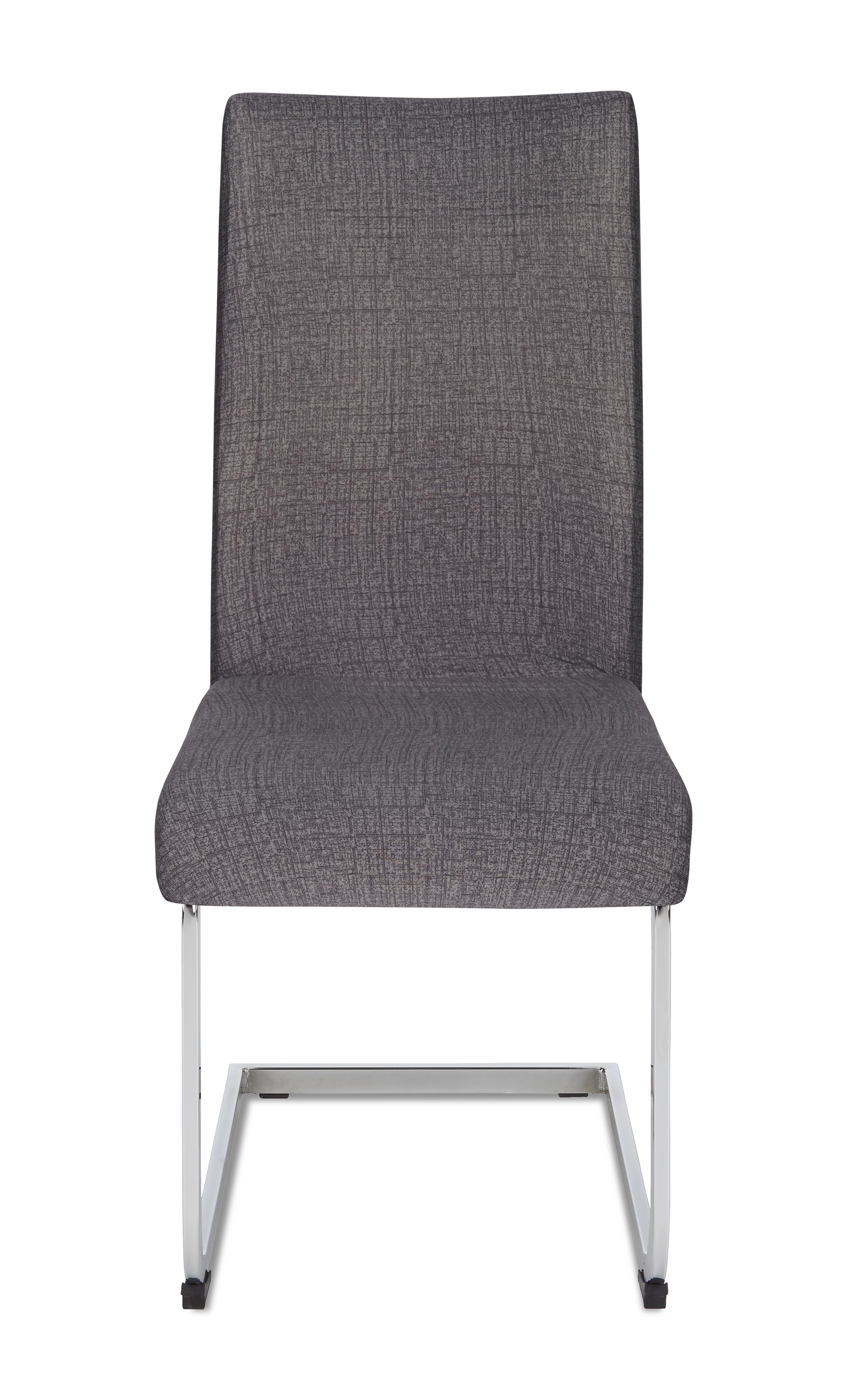 STOLSÖVERDRAG FRED - EXT - - antracit, Klassisk, textil (48/48/68cm) - Mömax