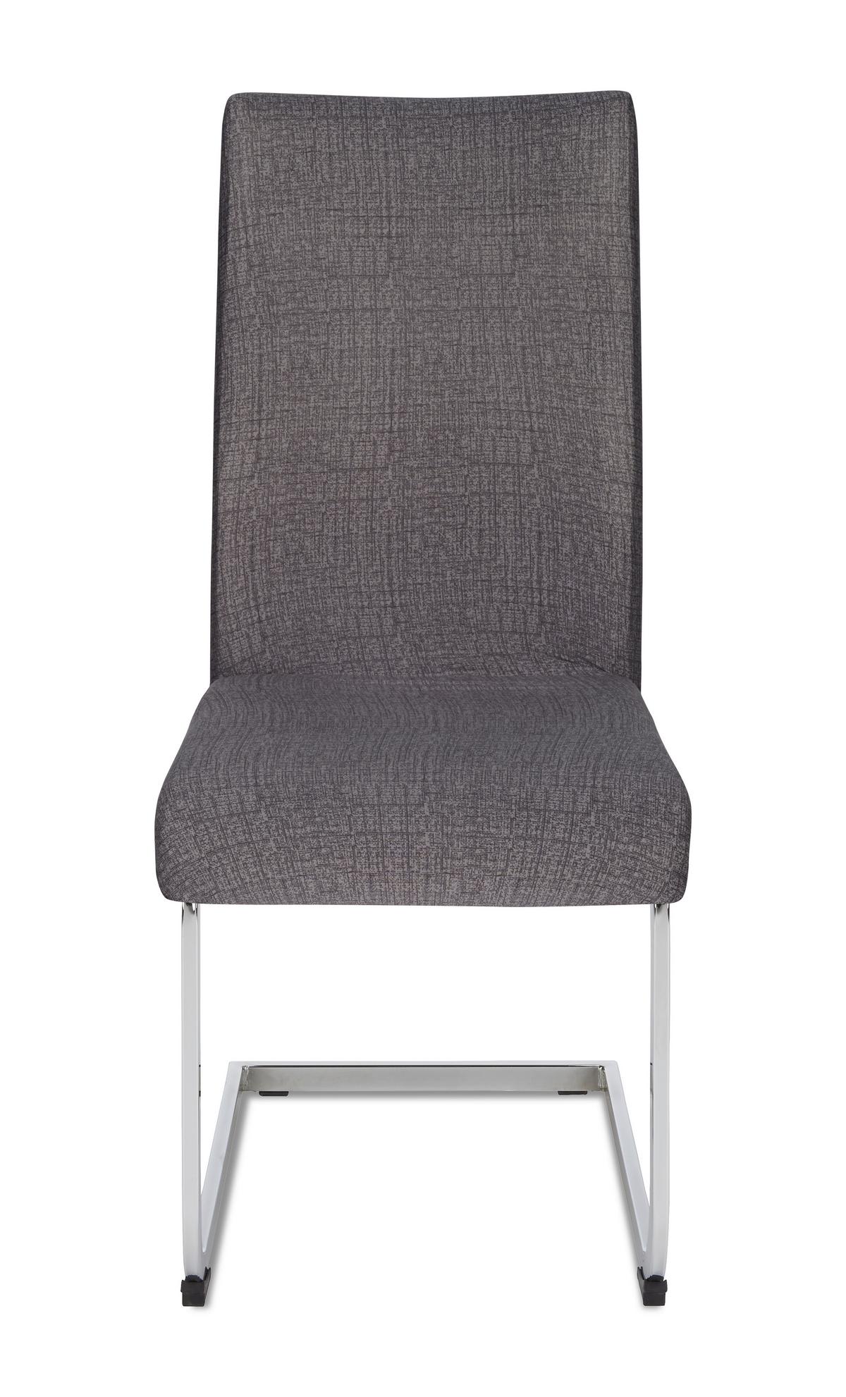 Învelitoare pentru scaun Fred - antracit, Konventionell, textil (48/48/68cm) - Mömax