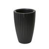 Okrasni Lonček Mira 30 - črna, Konvencionalno, umetna masa (29,0/48,0cm) - Mömax