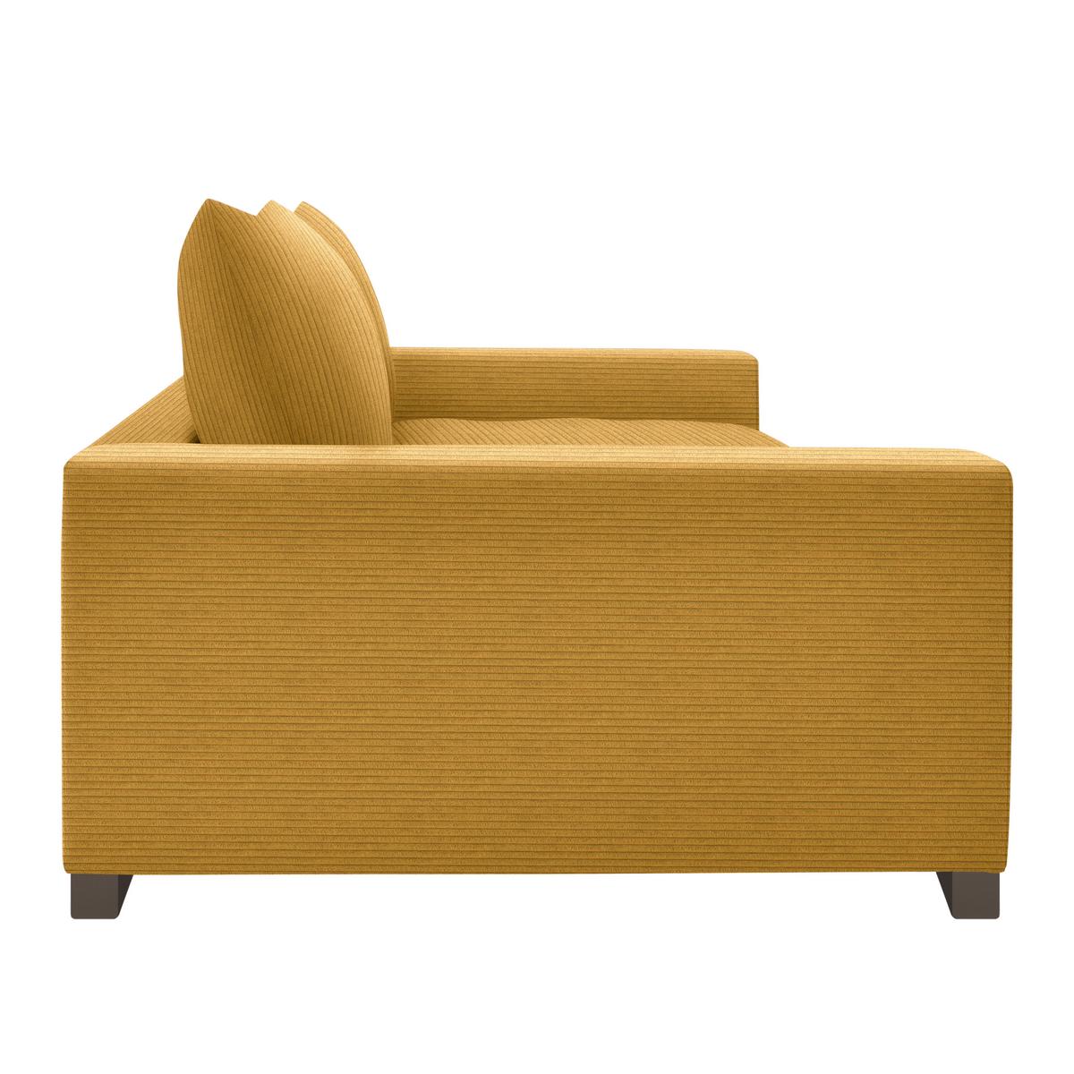 Megasofa Pedro Senfgelb - Senfgelb, MODERN, Holz/Holzwerkstoff (261/83/124cm) - Mömax
