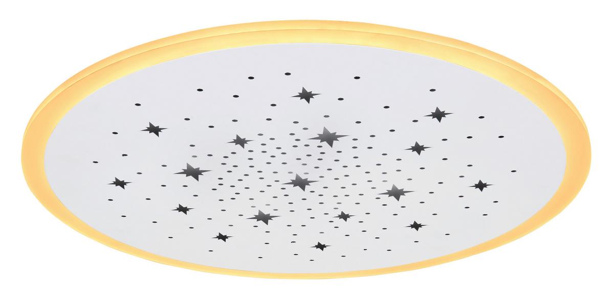 Stropna Led-svetilka Murphy, S Sijalko - bela, Design, kovina/umetna masa (38/5cm)