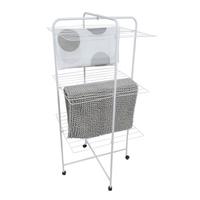 Turmwäschetrockner 130129 - Weiss, Basics, Metall (63/135/63cm) - Spirella