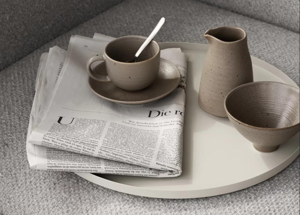 TACA 64488 BLOMUS - beżowy, Konventionell, metal (38/1,5cm) - Blomus