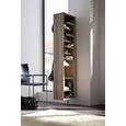 Schuhschrank in Wildeiche , 3 Haken - Eichefarben, MODERN, Holz/Holzwerkstoff (45/176 + 10/25cm) - MÖMAX modern living