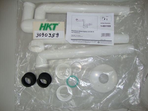 Priključni Set 3090359 - bijela, plastika