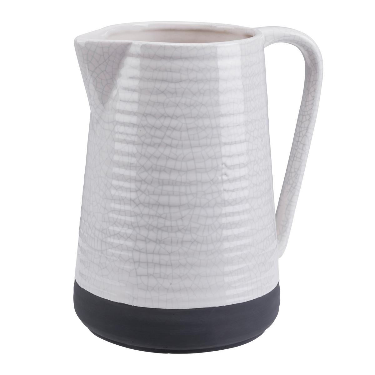 Vaza Rezzo - siva/bela, Moderno, keramika (19,2/21,5cm) - Bessagi Home