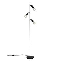 Stehleuchte Stefan - Schwarz, Basics, Kunststoff/Metall (22/160cm) - Mömax