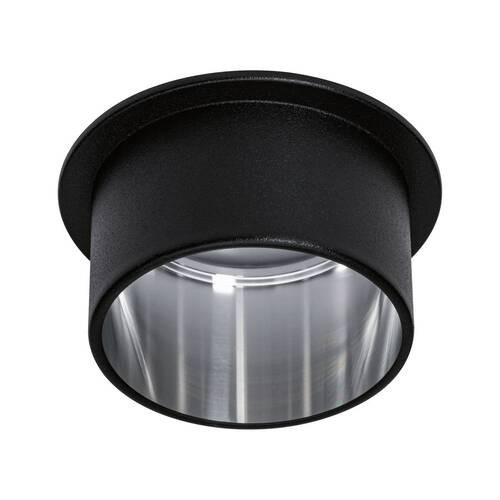 Deckenleuchte Coin Gil in Schwarz max. 6 Watt - Schwarz, Basics, Metall (6,8cm) - Paulmann