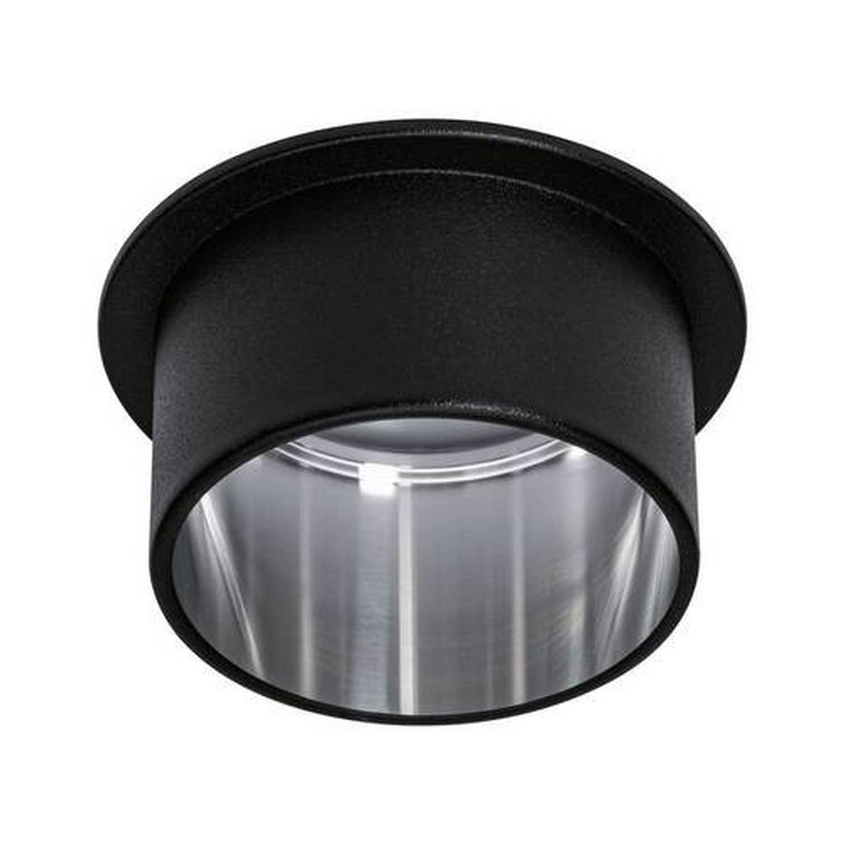 Deckenleuchte Coin Gil in Schwarz max. 6 Watt - Schwarz, Basics, Metall (6,8cm) - Paulmann
