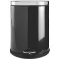 Treteimer Carmen Schwarz ca. 20 Liter - Edelstahlfarben/Schwarz, MODERN, Kunststoff/Metall (34/43,7/25cm) - Mömax modern living Treteimer Carmen Schwarz ca. 20 Liter - Edelstahlfarben/Schwarz, MODERN, Kunststoff/Metall (34/43,7/25cm) - Mömax modern living