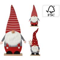 Moș Crăciun decorativ SANTAI - Konventionell (61cm)