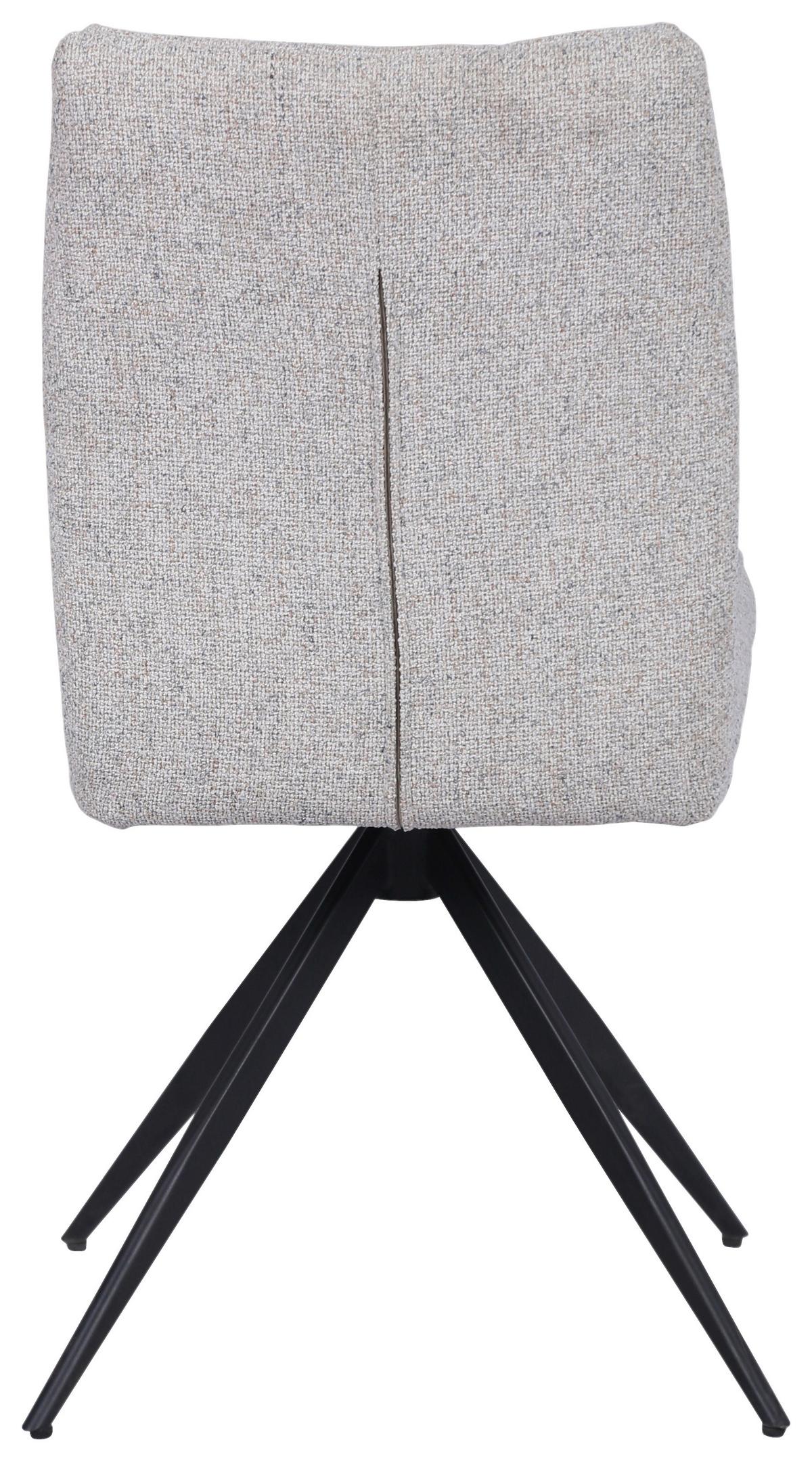 Stolica Leda - bež/crna, Moderno, drvo/metal (51/89/64cm) - Premium Living