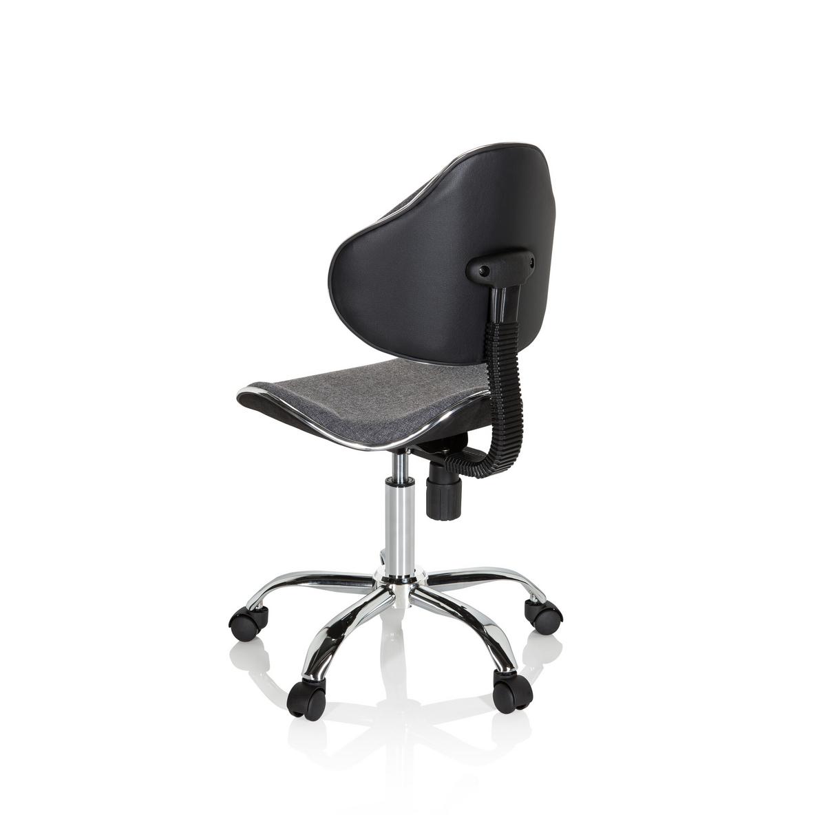 Mladinski Vrtljivi Stol Kiddy Gti 3, Siva - siva, Basics, umetna masa (47/87-98/49cm) - MID.YOU