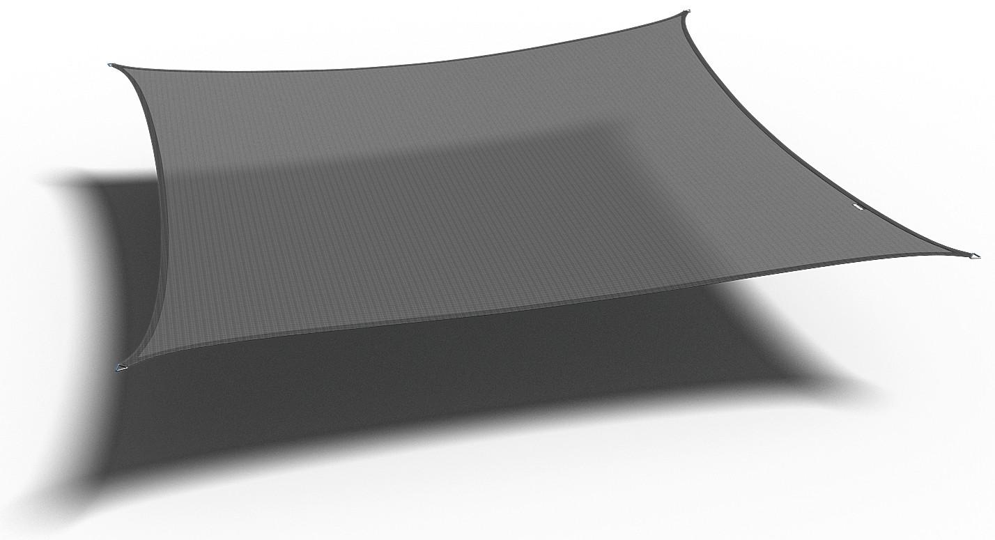 Sonnensegel Coolfit GRau - Grau, MODERN, Kunststoff (360/1/360cm) - Gardenson