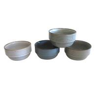 Set Posod Moody - svetlo modra/bela, Konvencionalno, keramika (14/8cm) - Mömax