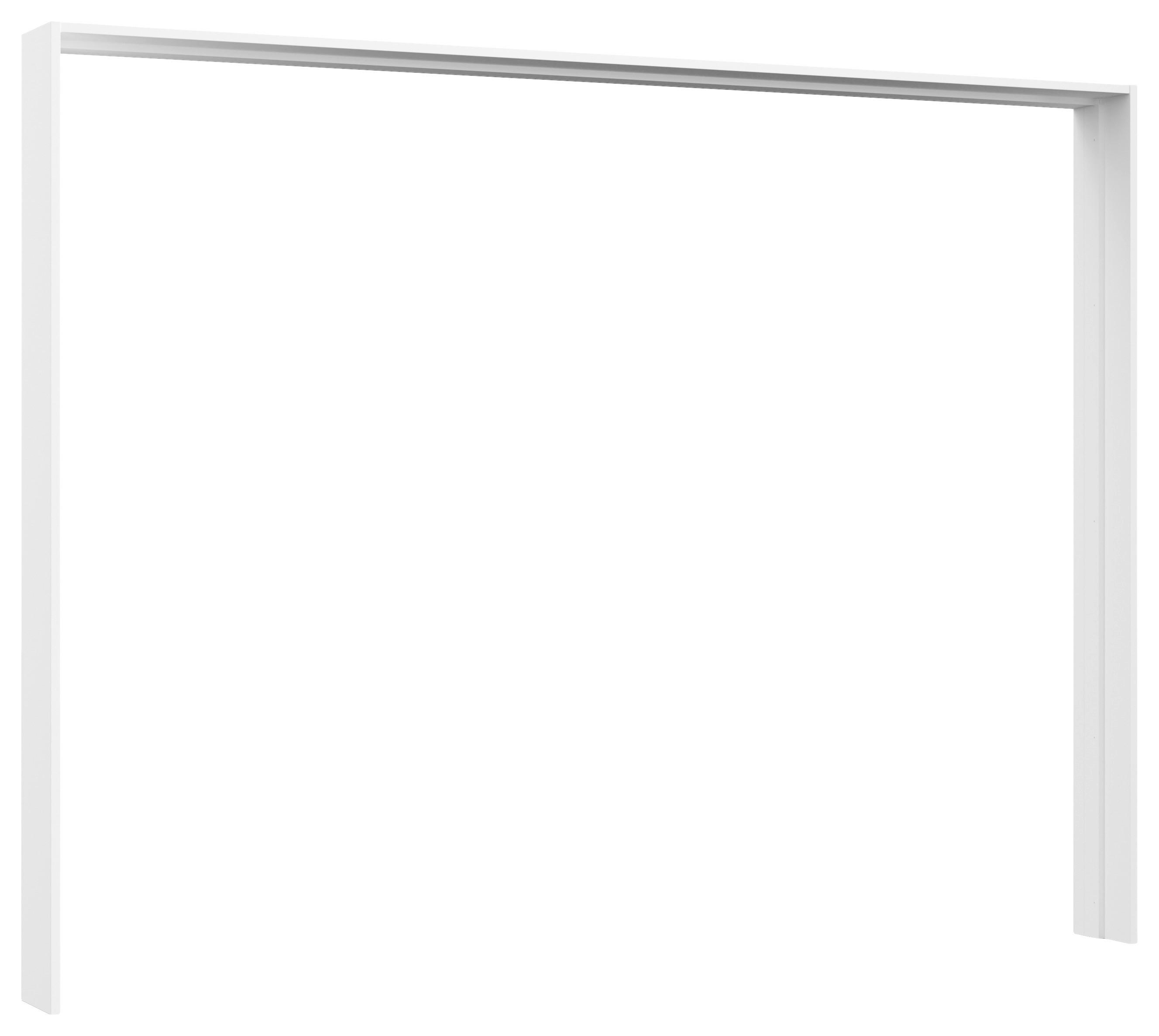 Passerpartout Elara Weiss - Weiss, Konventionell, Holzwerkstoff (278/214/23cm) - Premium Living