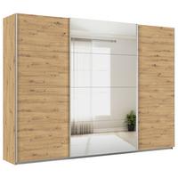 DULAP USI CULISANTE FELDKIRCH - argintiu/stejar Artisan, Modern, material pe bază de lemn (315/229/62cm)