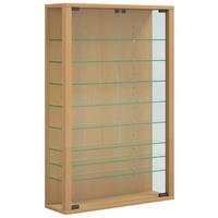 Vitrin Vitrosa Mini - bükkszínű/fekete, Basics, műanyag/faalapú anyag (59/91/18cm) - MID.YOU