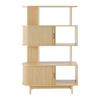 HYLLA SKANDY -EXKLUSIV- - naturfärgad, Modern, trämaterial/trä (100/156/35cm) - Mömax