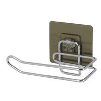 Suport pentru hârtie igienică Silvie - argintiu, Basics, metal (14/6,6/14cm)