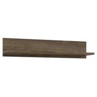 Nyitott Falipolc Lacjum Lcjb01-D53 - tölgyfa, Modern, faalapú anyag (150/29,6/27,1cm)