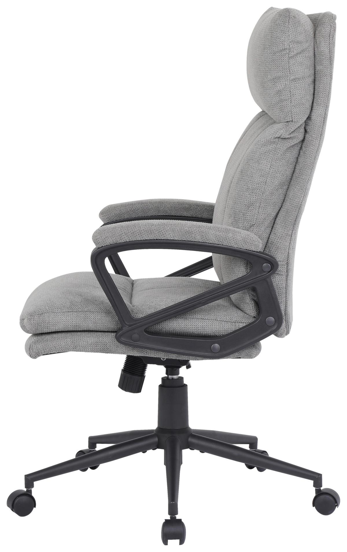 Uredska Stolica Anna 2 - siva/crna, Moderno, drvo/metal (63/122/68cm) - Modern Living