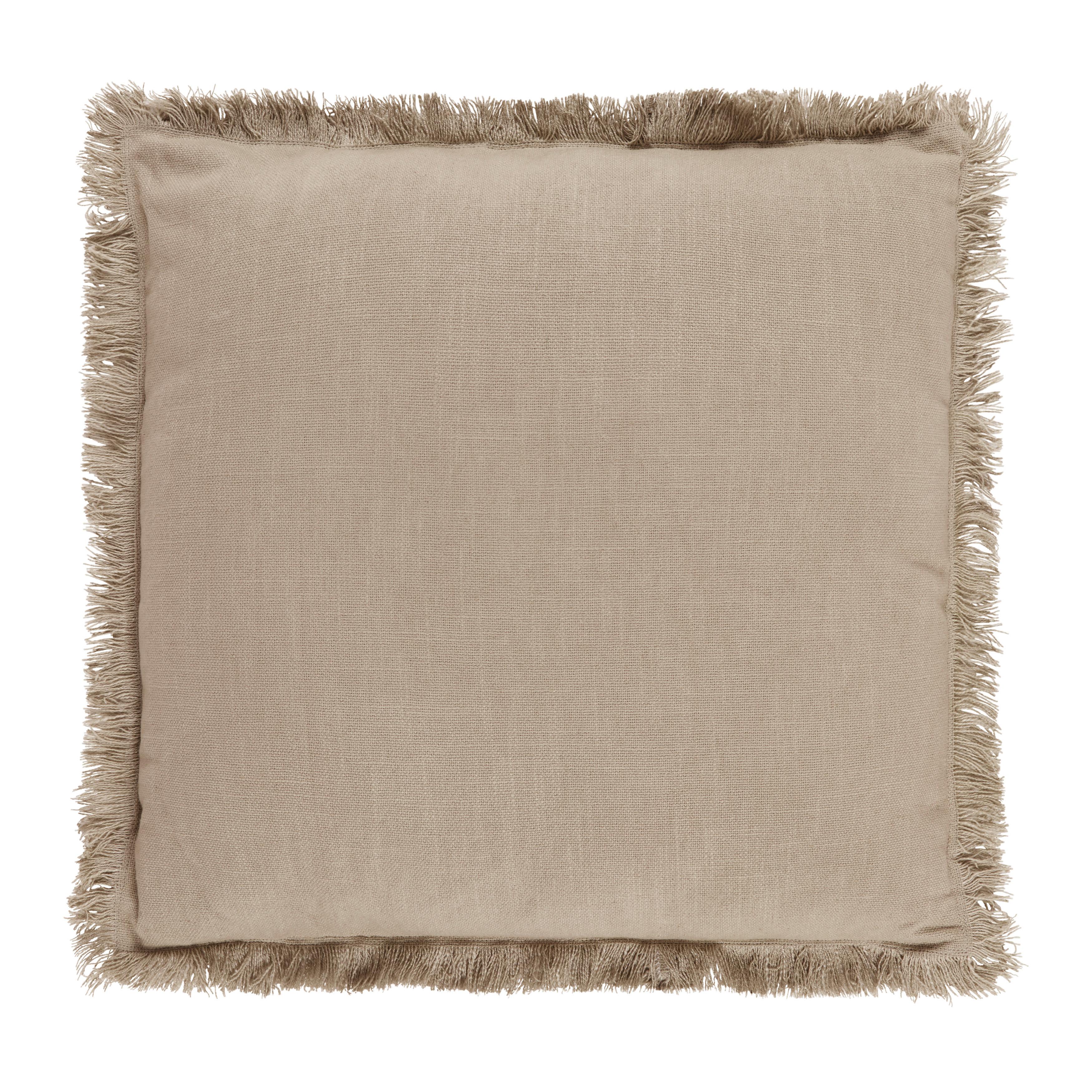 Zierkissen Lenea Beige ca. 45x45cm - Textil (45/45cm) - Mömax