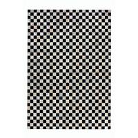 Flachwebeteppich Rocket 210 Silber/grau 160x230 - Silberfarben/Grau, Basics, Leder (160/230cm) - Kayoom