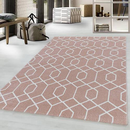 Läufer Efor Rosa ca. 80x250cm - Rosa, Basics, Textil (80/250cm)
