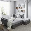 WANDREKSET TRITTICO -SB- - Eikenkleuren, Modern, Houtcomposiet (45-40-35/27-22-17/16cm) - Mömax