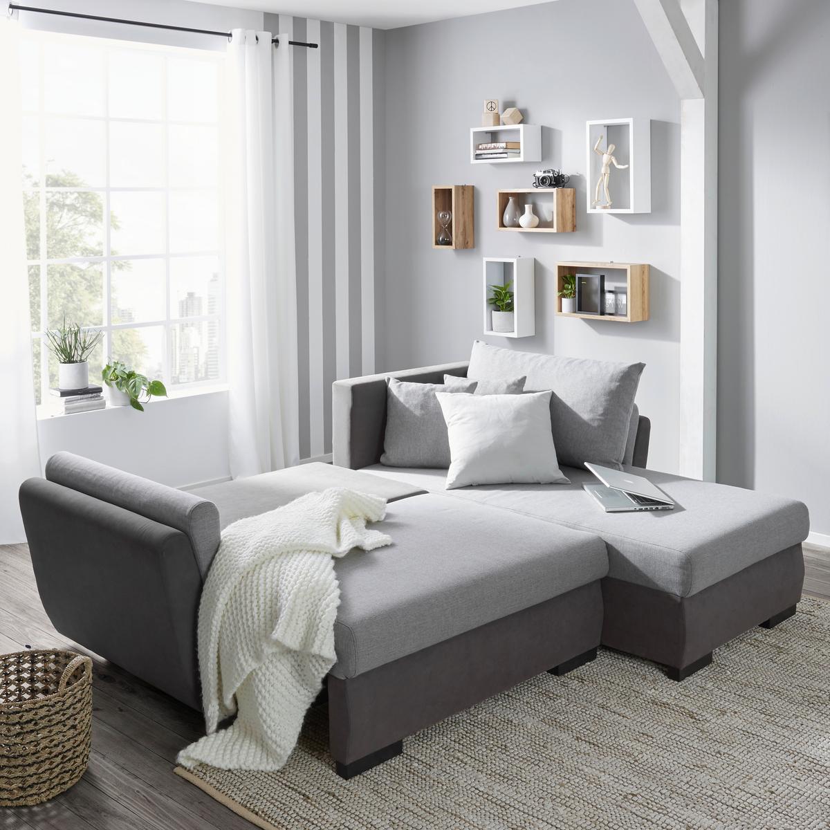 Wandregalset in Eichefarben - Eichefarben, MODERN, Holzwerkstoff (45-40-35/27-22-17/16cm) - Mömax