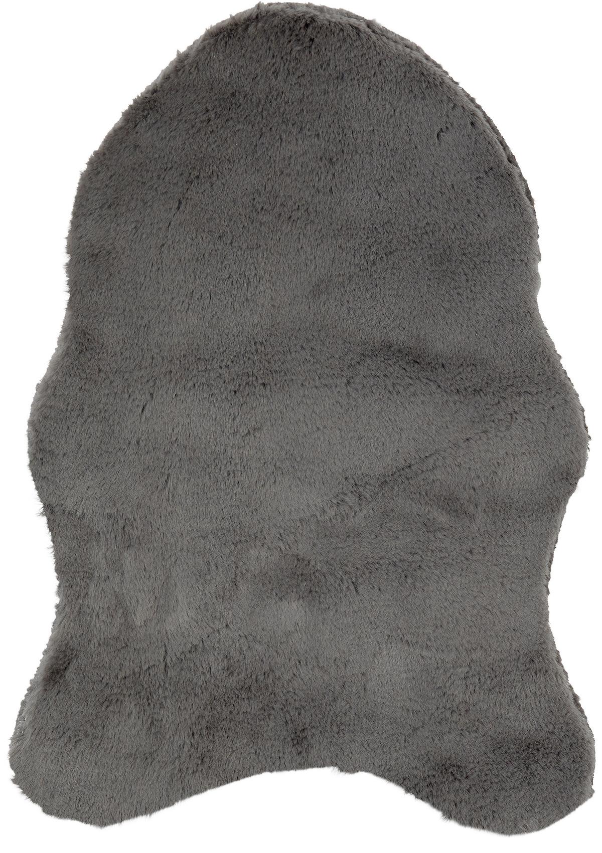 Blană artificială Moia - argintiu/bej, Lifestyle, textil (40/57cm) - Mömax