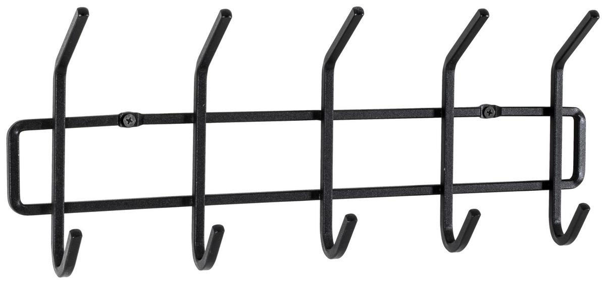 Cuier de perete cu cârlige UTE 21548 - Modern, metal (42/17/7cm) - Modern Living