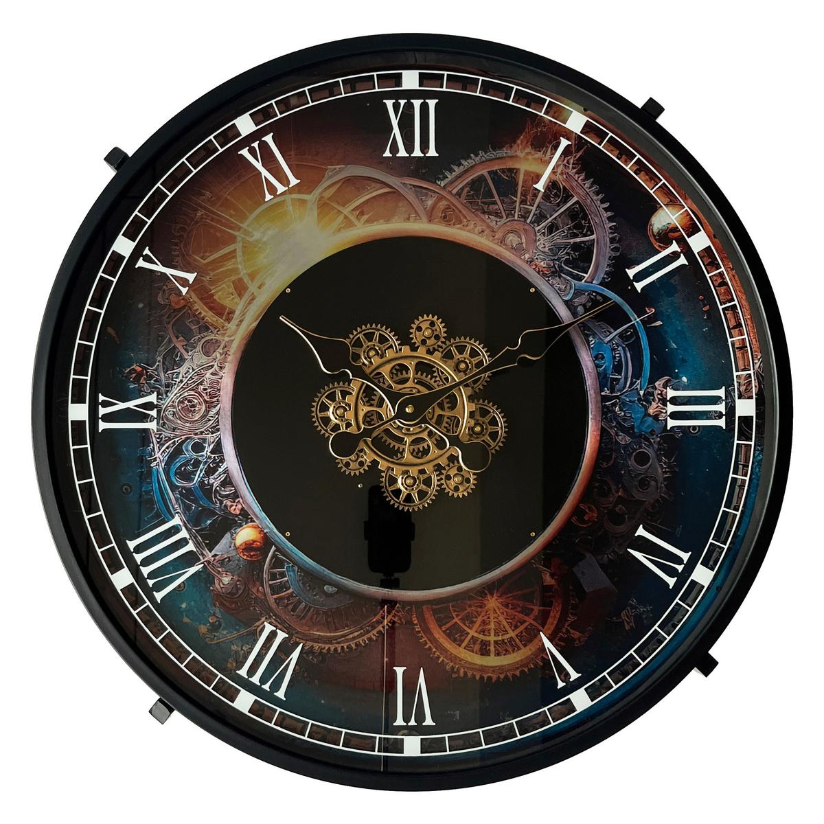 Stolić Time 3 - višebojno/crna, Trend, staklo/metal (71,5/57/71,5cm) - Modern Living