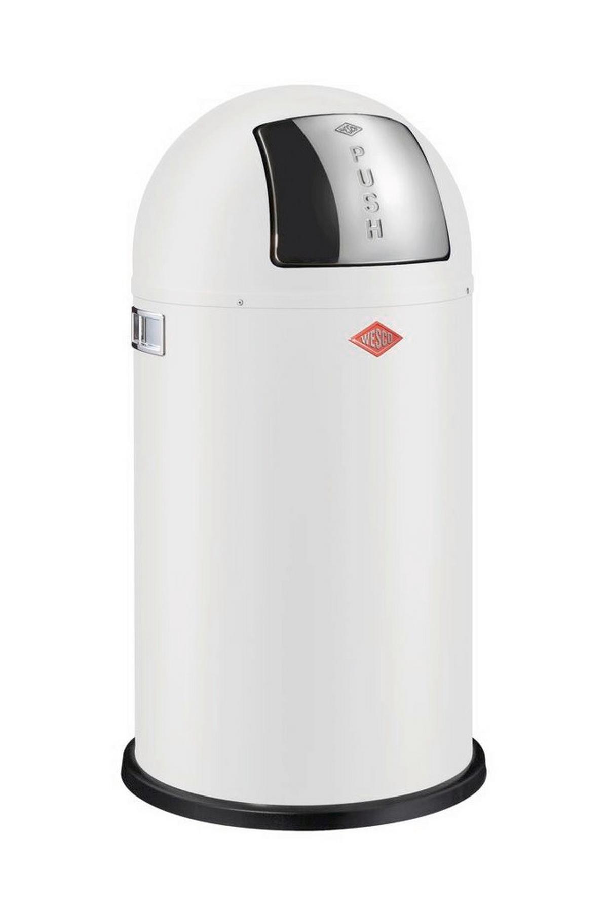 SORTOWNIK ODPADÓW 8011549 - kolor stalowy/biały, Konventionell, tworzywo sztuczne/metal (40/75,5cm) - Wesco