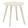 BIJZETTAFEL MIA -BASED/SB- - Beige, Modern, Houtcomposiet/Hout (40/40cm) - Based