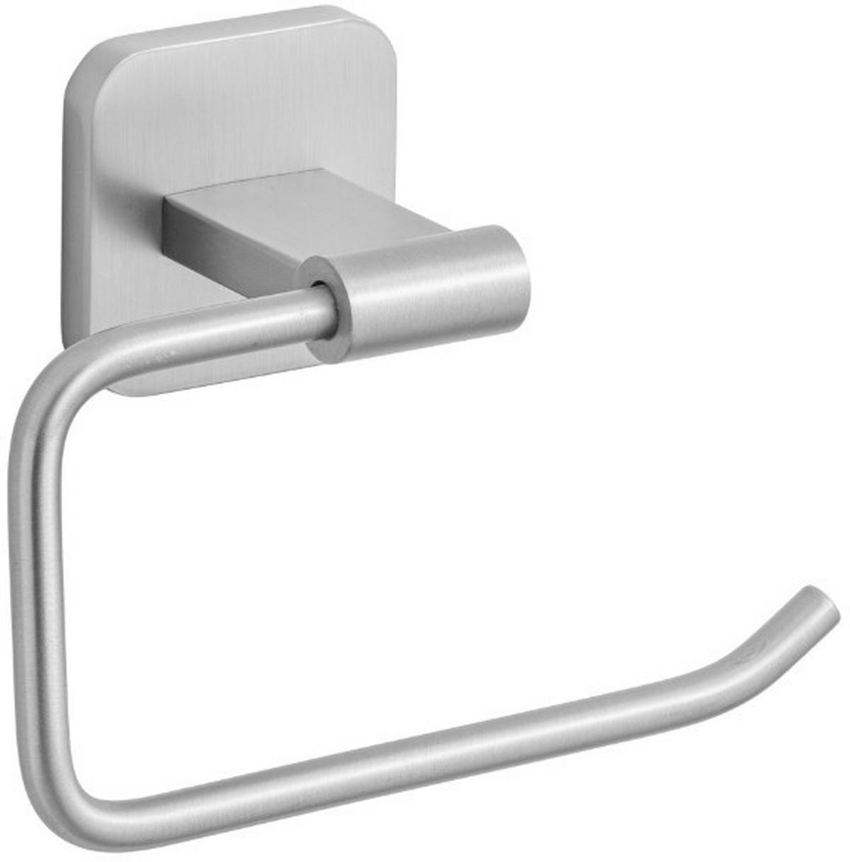 Suport hârtia igienică Porto - culoare inox, Modern, metal (14/6,5/10cm) - Wenko