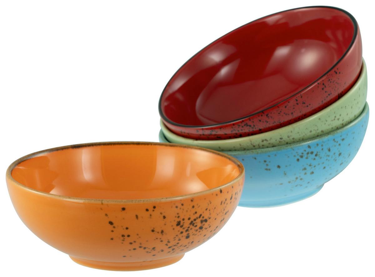 Set Posod Mediterran, 4-Delni - večbarvno, Design, keramika (16,5cm) - Creatable