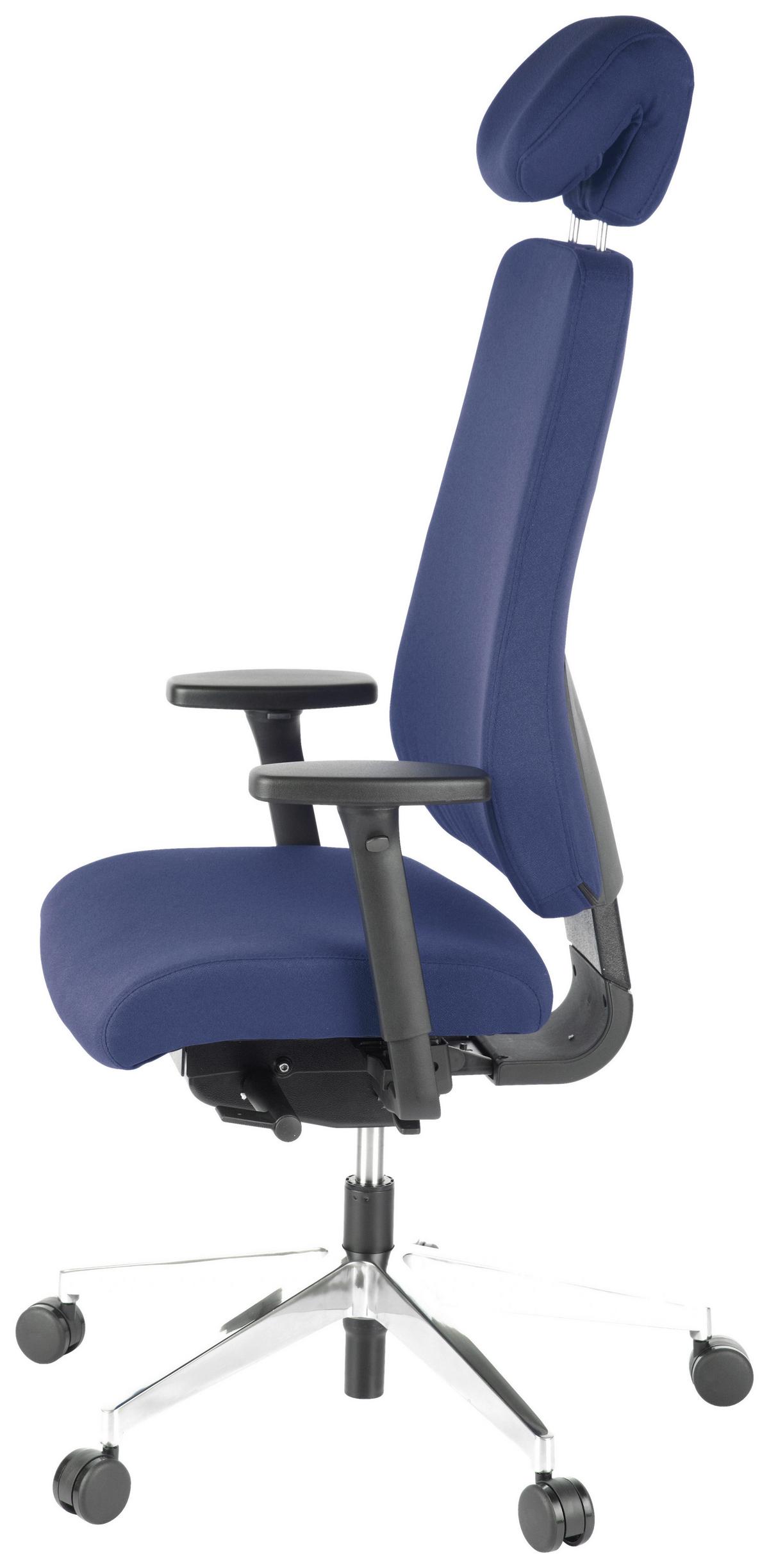 Pisarniški Stol Pro-tec 400, Modra - temno modra, Moderno, kovina/umetna masa (70/148/65cm) - MID.YOU