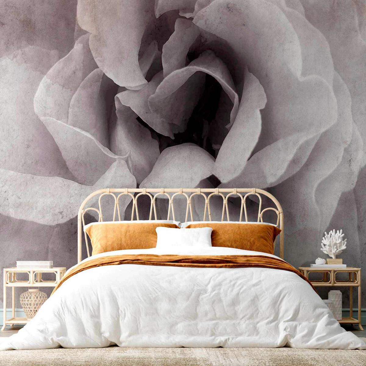 Fototapeta Entrance To Bliss, 200x140cm - bela/svetlo roza, Trendi, tekstil (200/140cm) - artgeist