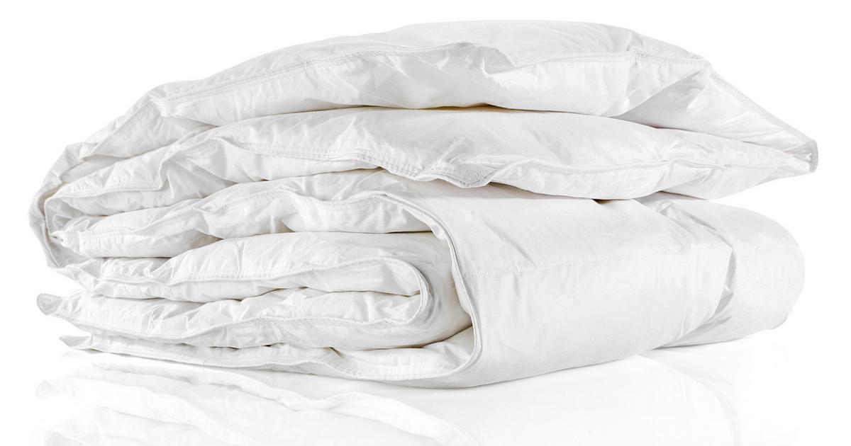 Plapumă matlasată Fabi - alb, textil (135/140/200cm) - Nadana