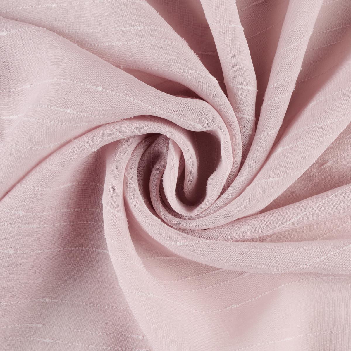 Füles Függöny Ida - rózsaszín, Konventionell, textil (135/245cm) - Based