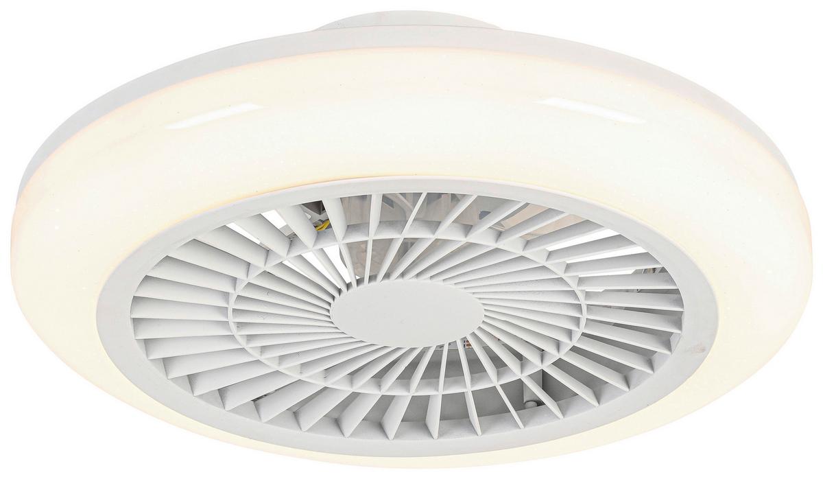 LED-Deckenleuchte Vin max. 30W + 5W RGB-LED - Weiss, Konventionell, Kunststoff/Metall (46/16cm) - Modern Living