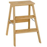 Zložljiv Tabure Simon - naravne barve, Moderno, naravni materiali (37/59,5/49,5cm)