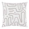 Díszpárna Betty 40/40 - bézs/fehér, Konventionell, textil (40/40cm) - Mömax