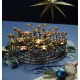 Kerzenhalter Sam Goldfarben - Goldfarben, Metall (38/11,5cm) - Mömax modern living